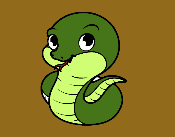 Serpiente bebé