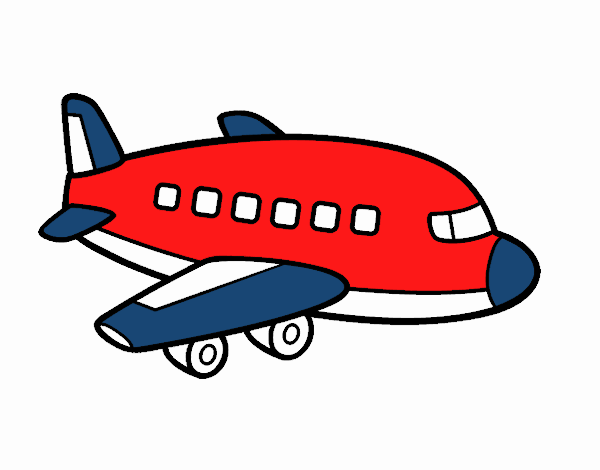 Un avión de pasajeros