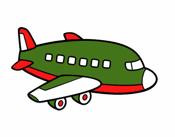 Un avión de pasajeros