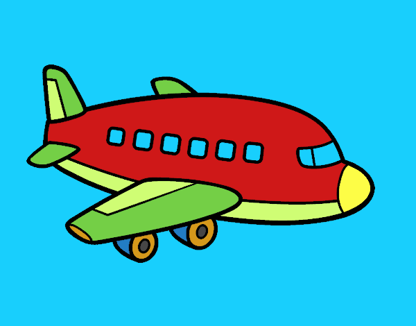 Un avión de pasajeros