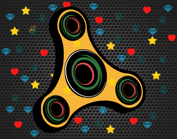 Un fidget spinner