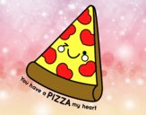 You have a pizza my heart