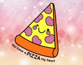 You have a pizza my heart