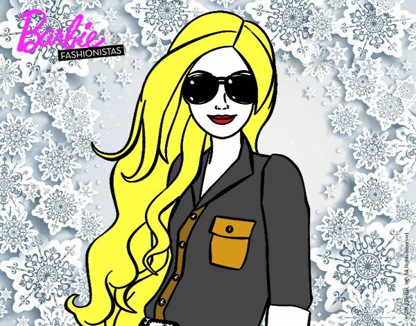 Barbie con gafas de sol