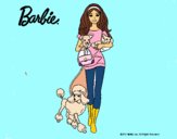 Barbie con sus mascotas