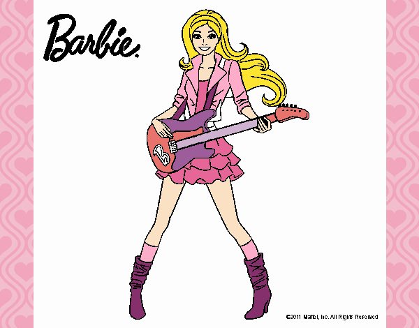 Barbie guitarrista