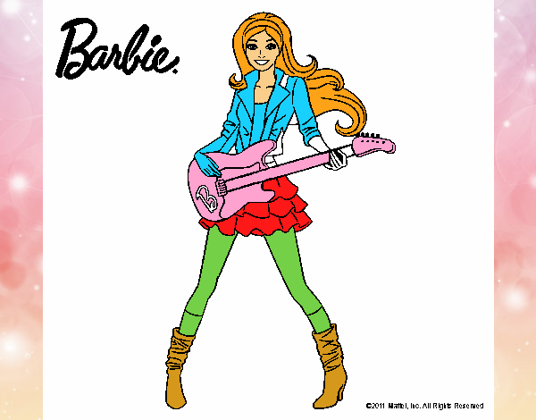 Barbie guitarrista