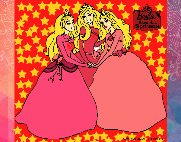 Barbie y sus amigas princesas