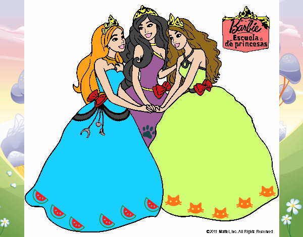 Barbie y sus amigas princesas