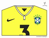 Camiseta del mundial de fútbol 2014 de Brasil