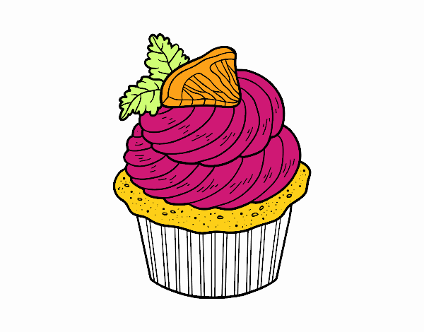 Cupcake de limón