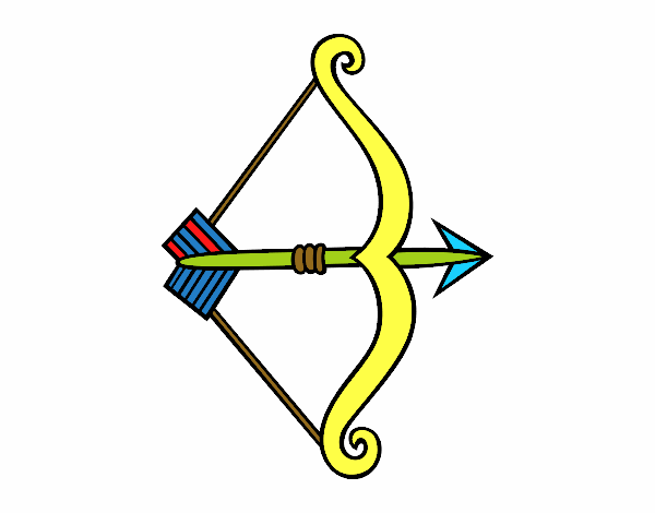 Flecha con arco