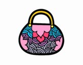 Mini bolso de inspiración japonesa