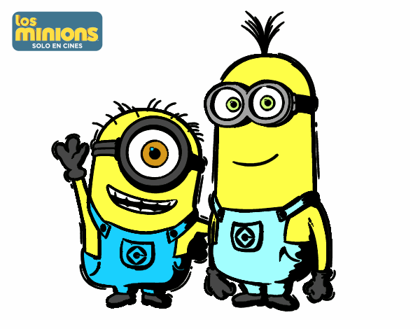 Minions - Carl y Kevin