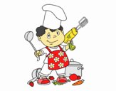 Niño cocinero