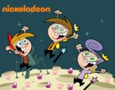 Padrinos Mágicos - Timmy, Wanda y Cosmo