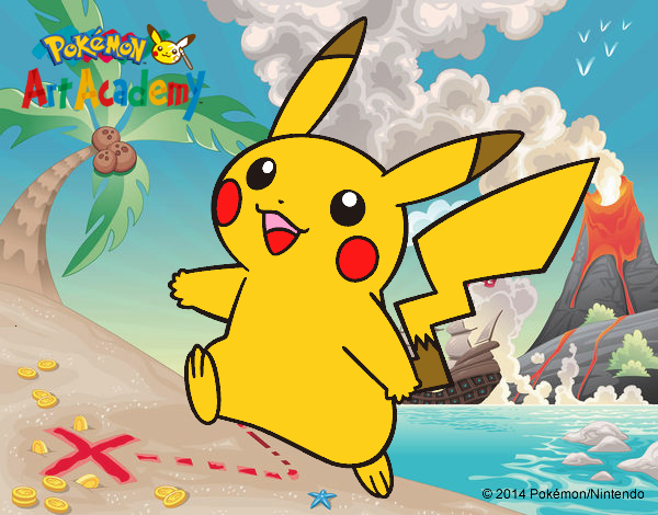 Pikachu en Pokémon Art Academy