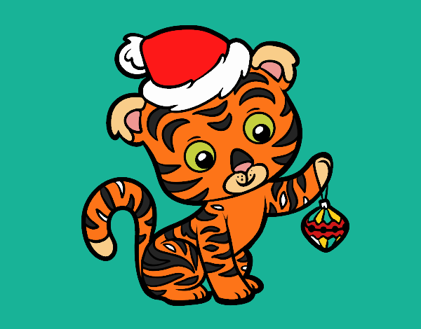 Tigre navideño