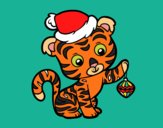 Tigre navideño