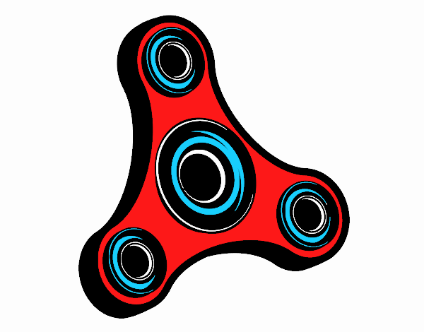 Un fidget spinner