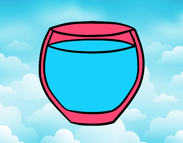 ¡les regalo un baso de agua!