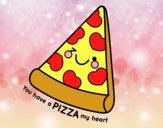 You have a pizza my heart