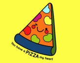 You have a pizza my heart