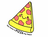 You have a pizza my heart