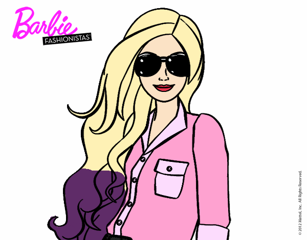 Barbie con gafas de sol