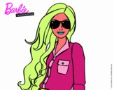 Barbie con gafas de sol