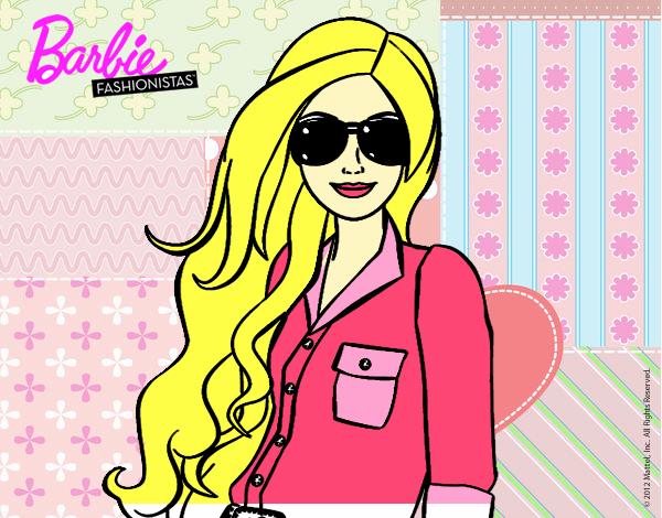 Barbie con gafas de sol