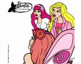 Barbie y sus amigas sorprendidas