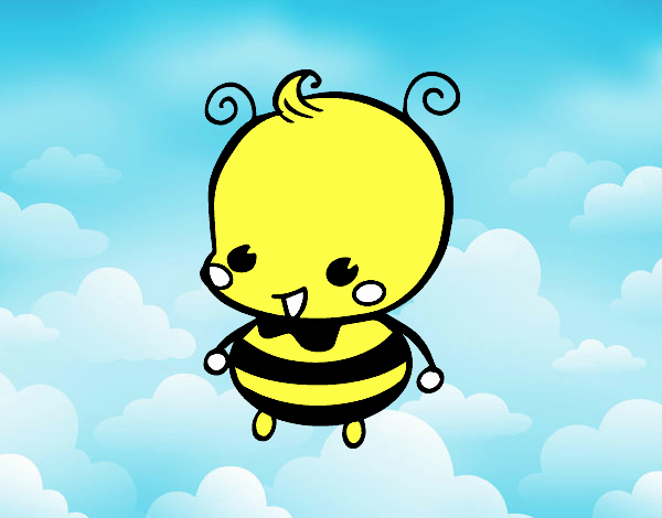 Abeja en las nubes 