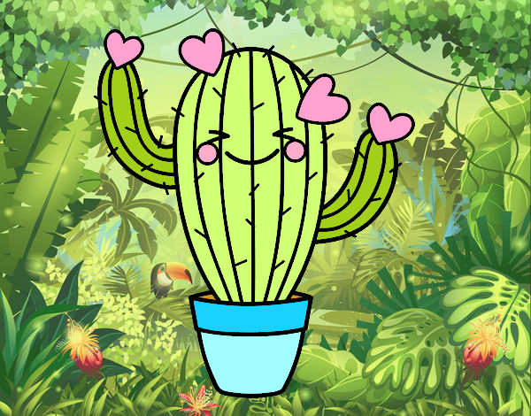 Cactus corazón