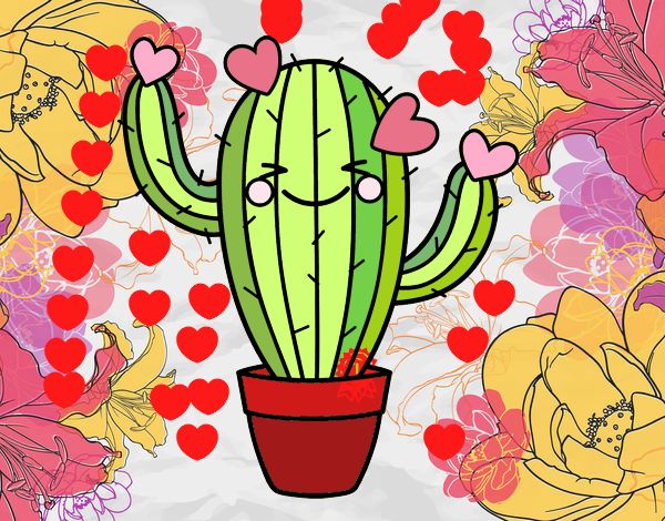 cactus enamorado