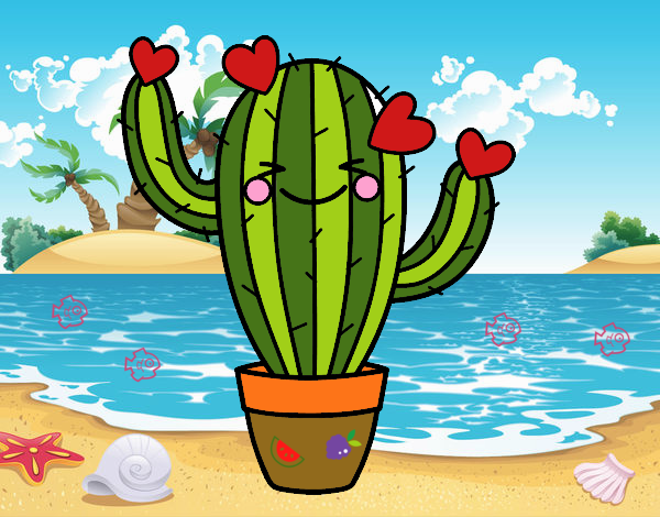 Cactus corazón