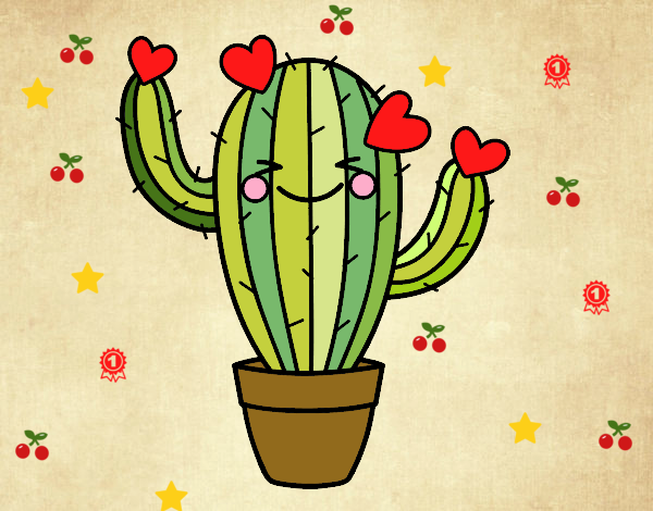 Cactus corazón