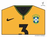 Camiseta del mundial de fútbol 2014 de Brasil