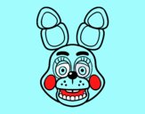 Cara de Toy Bonnie de Five Nights at Freddy's