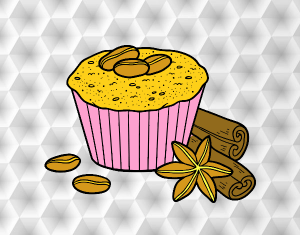 Cupcake de café