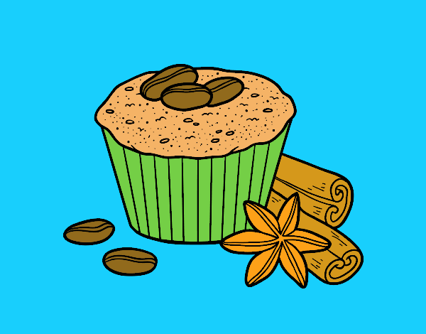 Cupcake de café