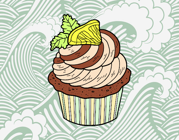 Cupcake de limón