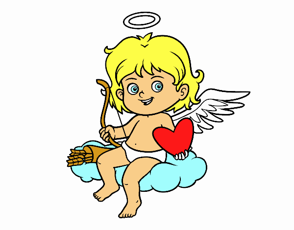 Cupido en una nube