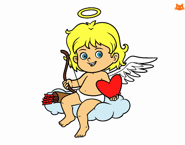 Cupido en una nube