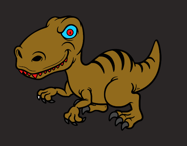 Dinosaurio velociraptor