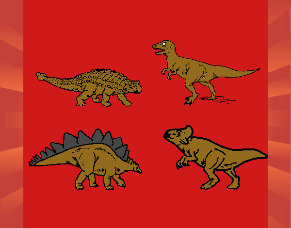 Dinosaurios de tierra