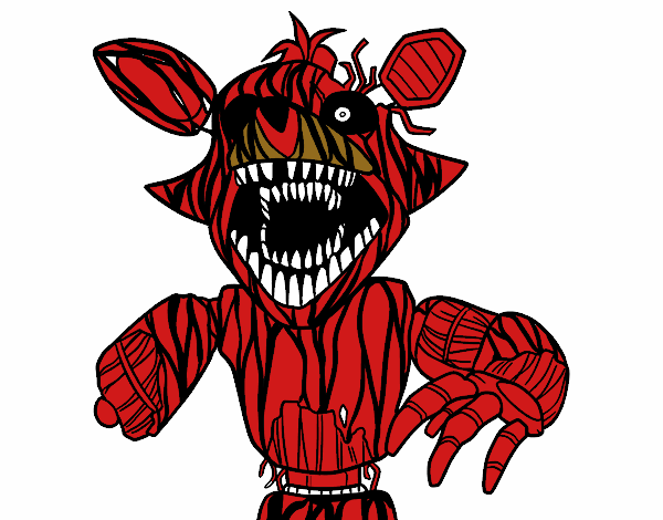 Foxy terrorífico de Five Nights at Freddy's