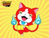 Jibanyan feliz