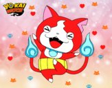 Jibanyan feliz