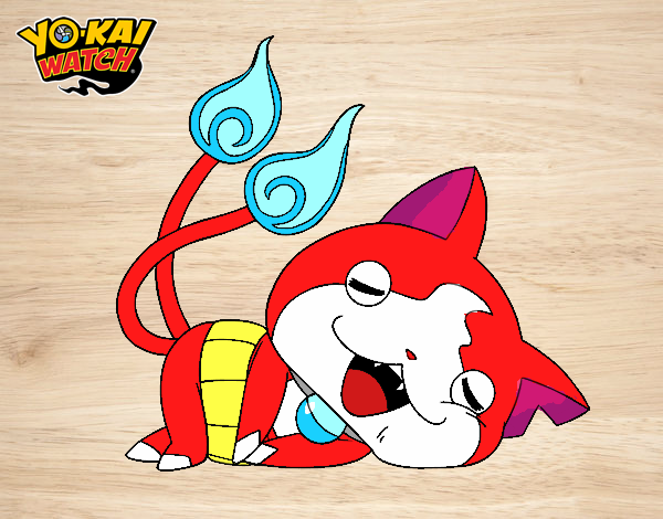 Jibanyan tumbado